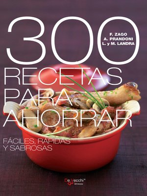 cover image of 300 recetas para ahorrar